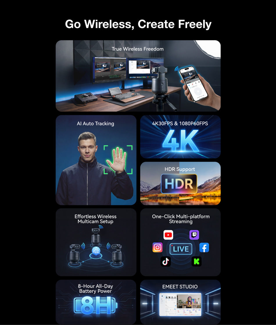 EMEET PIXY Wireless – EMEET Japan